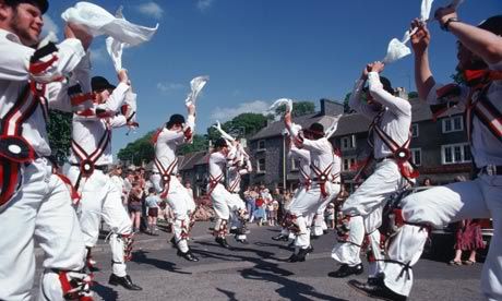 Moris Dancers Dancing