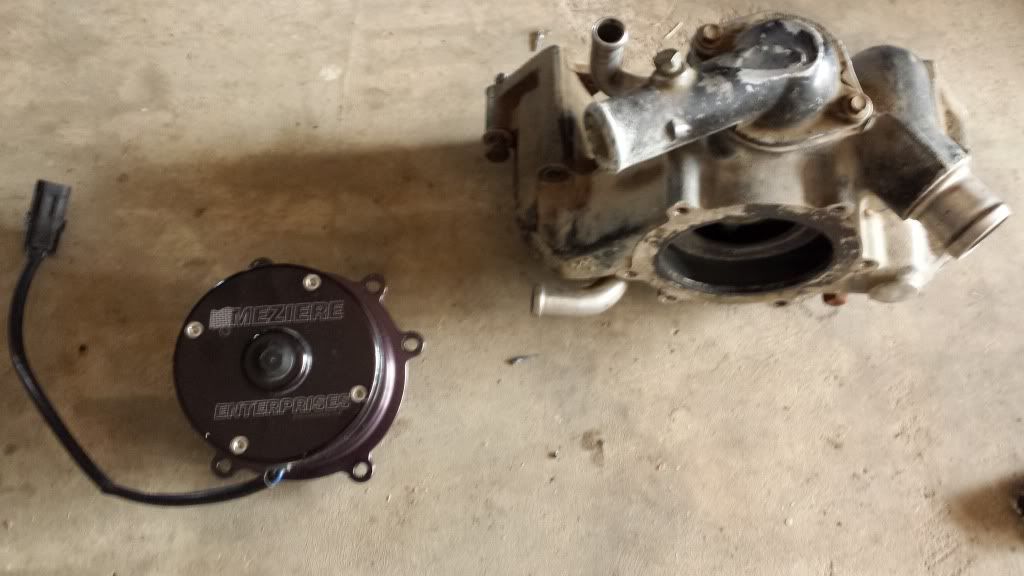 Used LT1 Meziere Electric Water Pump Pirate 4x4