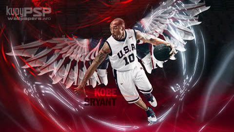 funny psp wallpapers. Kobe-bryant-usa-psp-wallpaper