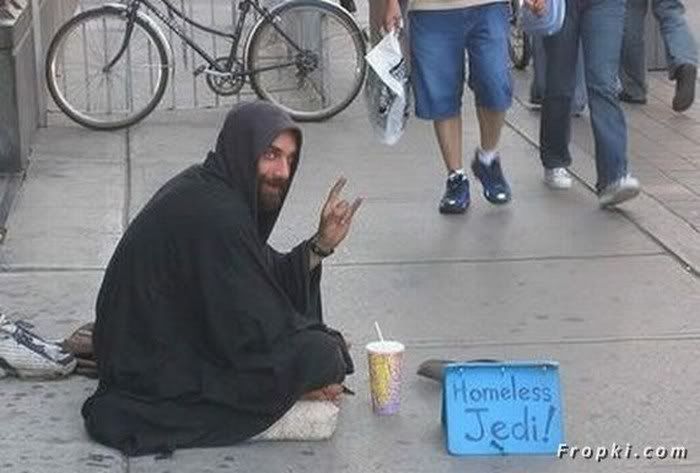 Homeless jedi