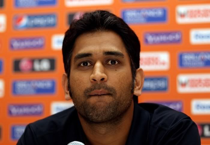 Mahender Singh Dhoni - ICC World Cup Pictures