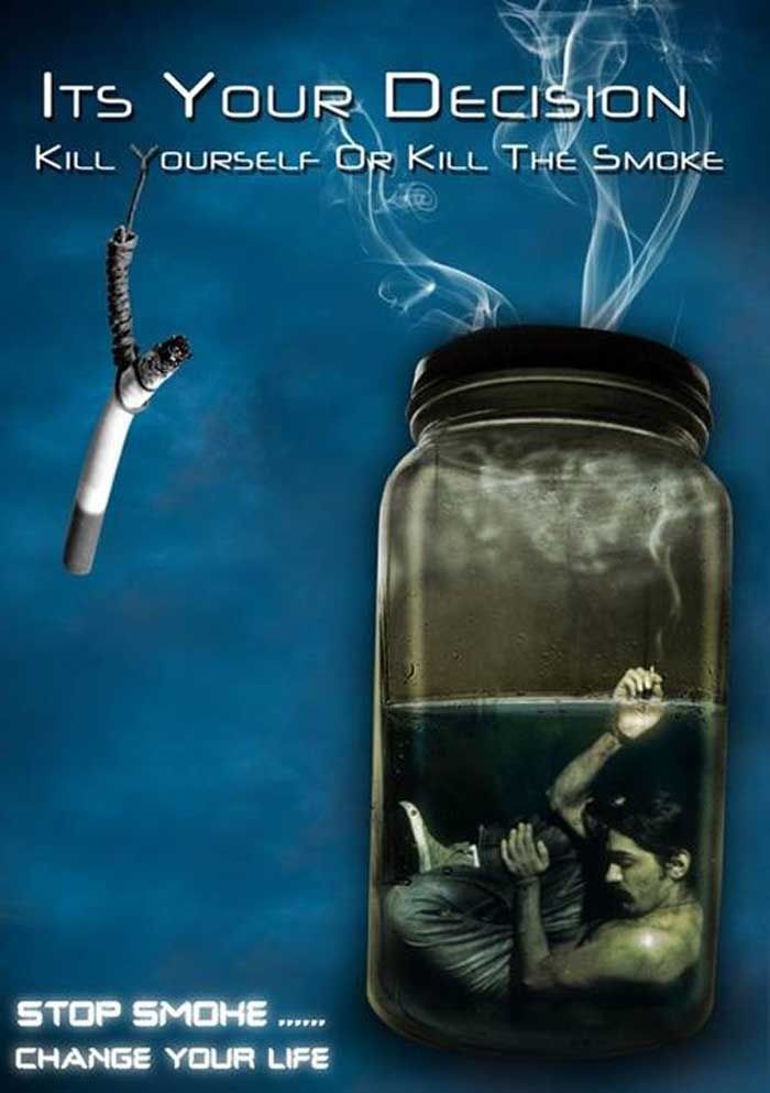 kill yourself or kill the smoke