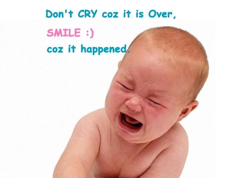 don't cry