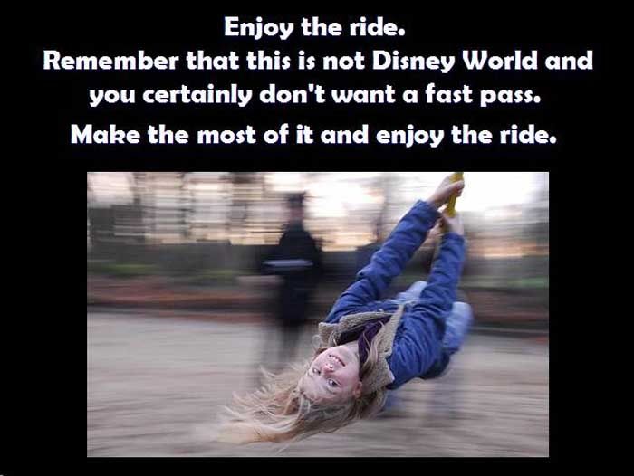 enjoy the ride