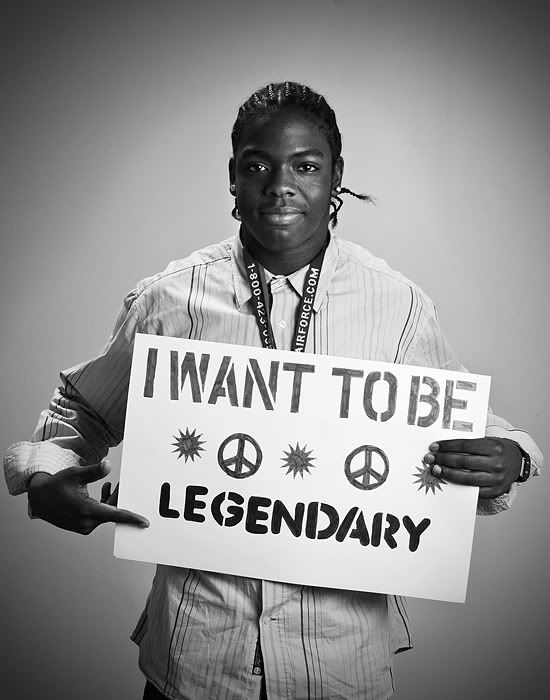 i want to be legendary