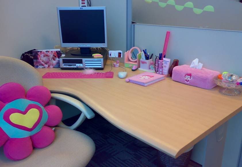this is a office of a girl