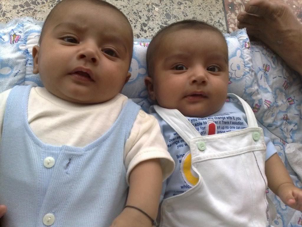 twins baby pics india