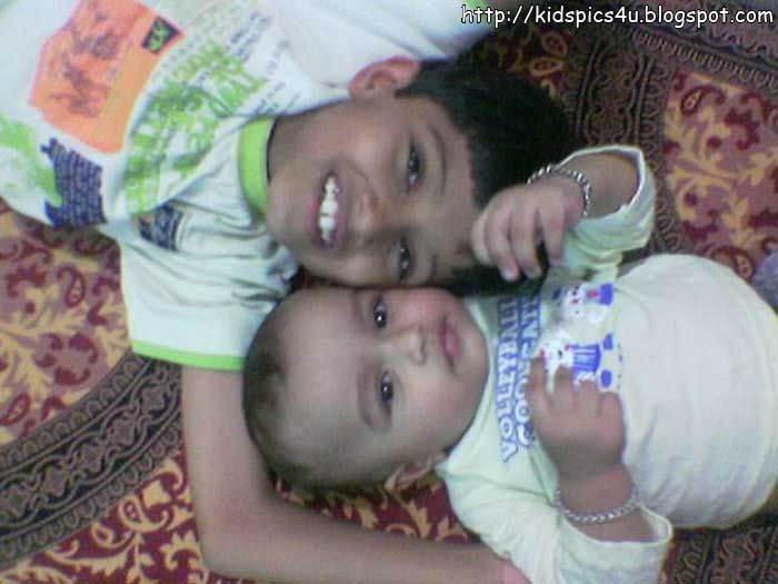 maulik and akshat in bed