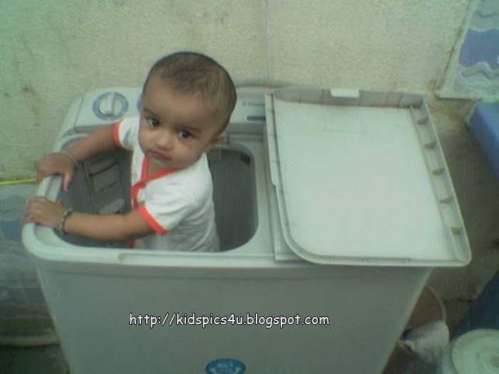 maulik in washing mashine