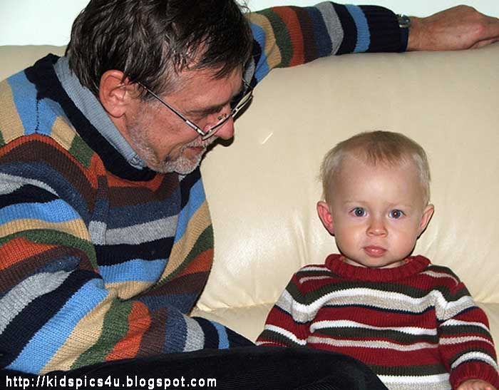 kid with his papa