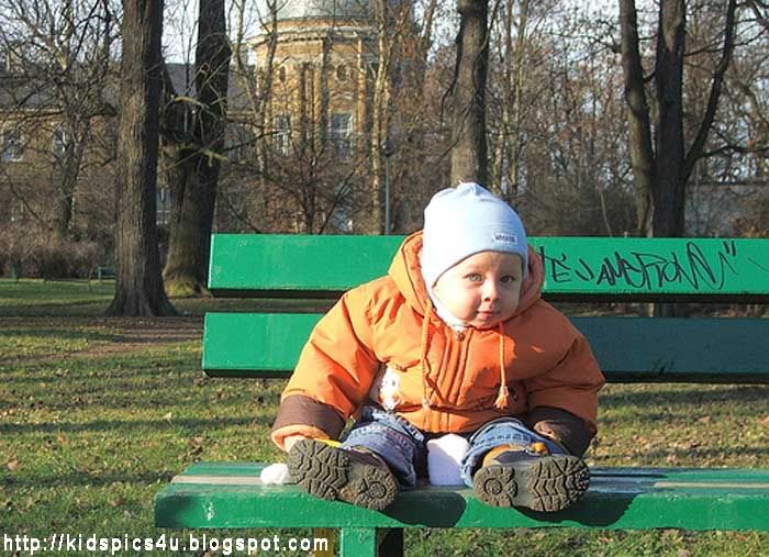 boy in garden