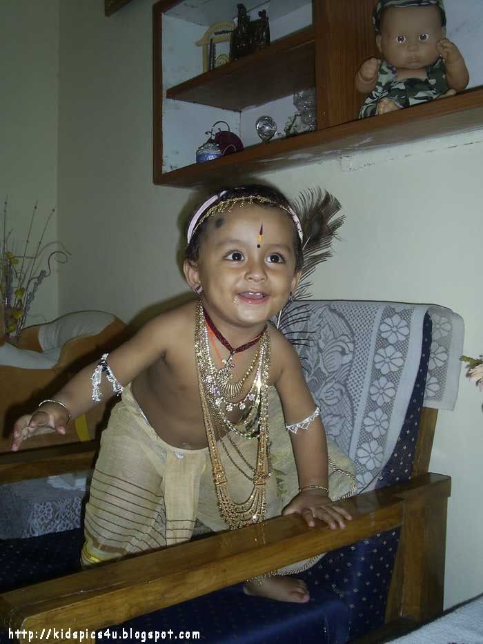 akshaj as a krishna