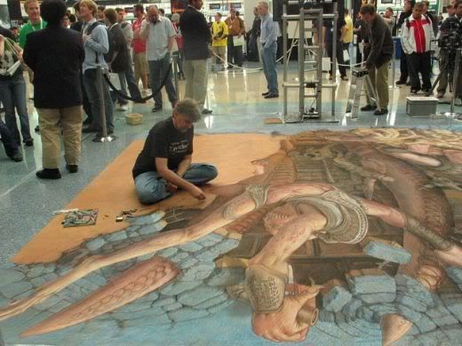 street painting artist pictures