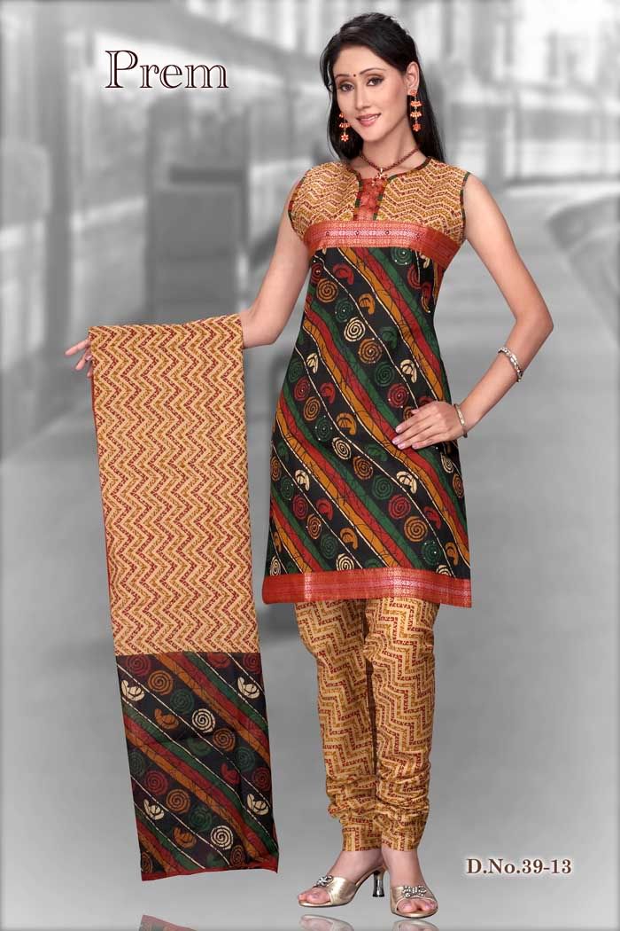 jaipuri print salwar kameez
