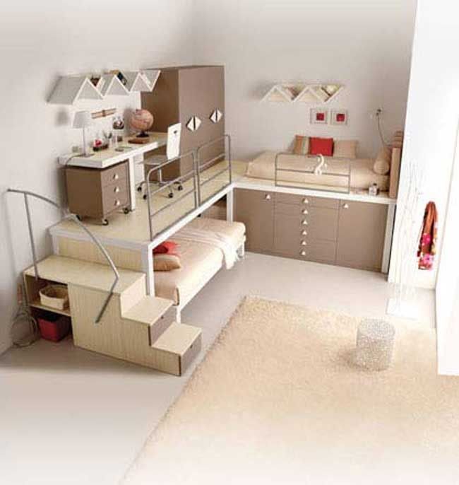 staircase bed