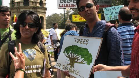 pavitra and sharath with my poster