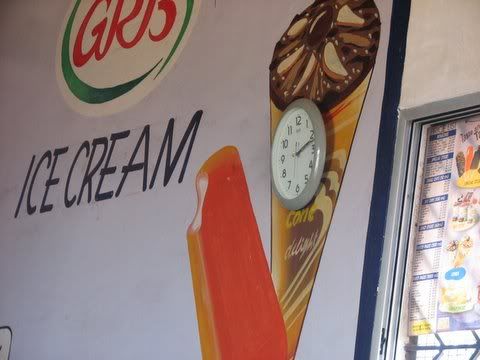 ice cream clock