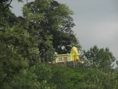 temple in hills