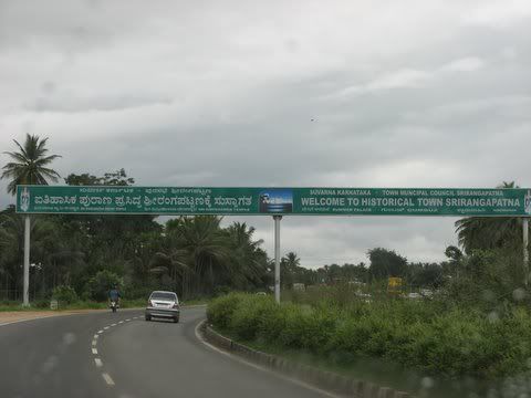 srirangapatna highway sign Pictures, Images and Photos