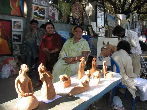sculptress from Kolkata