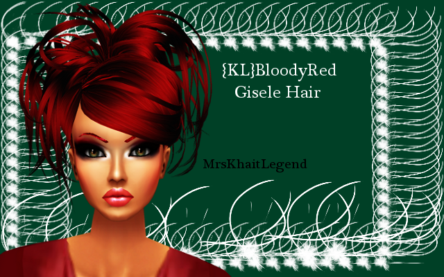 gisele hair style...red