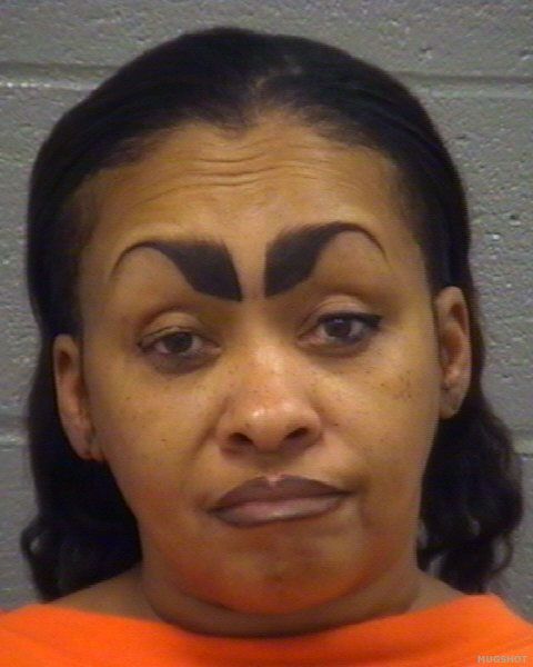 thick sharpie eyebrows