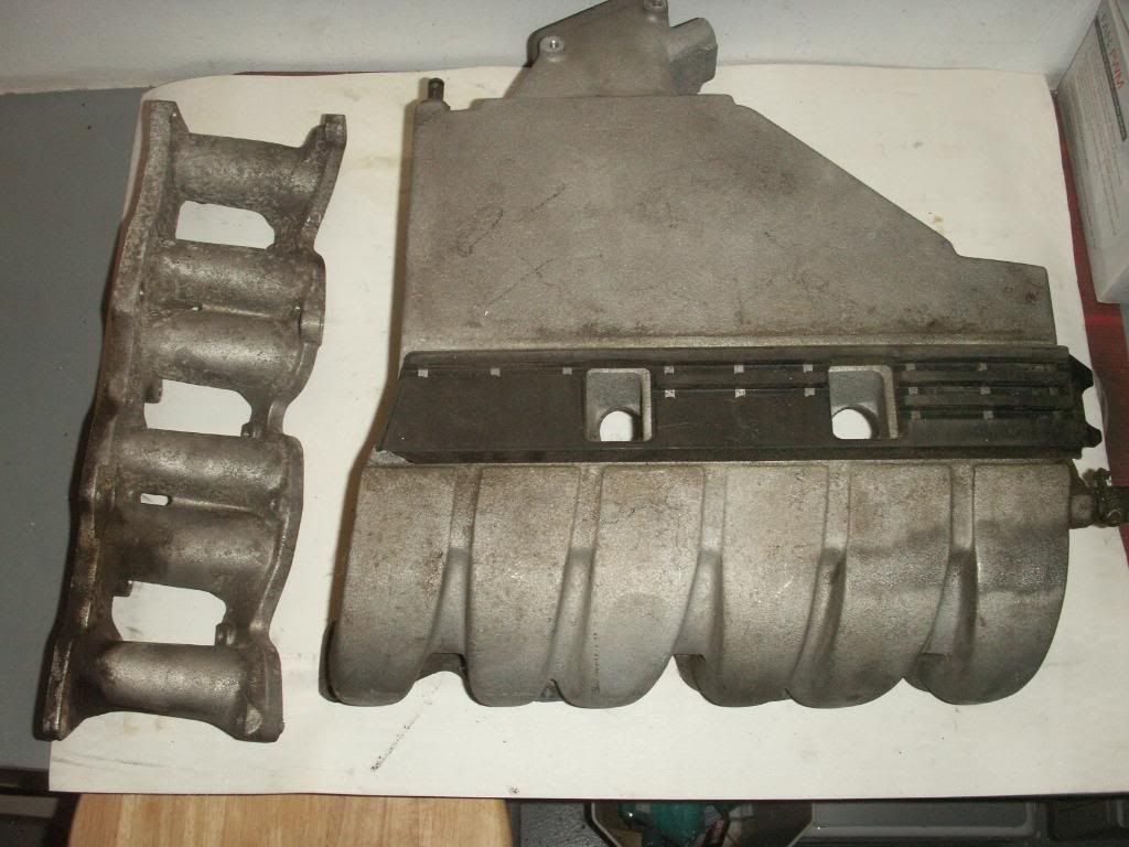 FS VR6 Parts , Timing chain cover, Upper and Lower Intake. VW Vortex