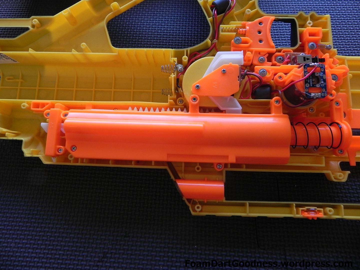 Mod Shop â Nerf Stampede â Black Tactical upgrade kit + AR Removal + Bump Firing Cure | Foam 