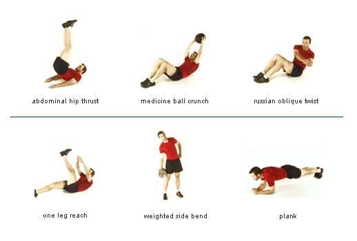 couple of ABS exercise. some of my ab exercises