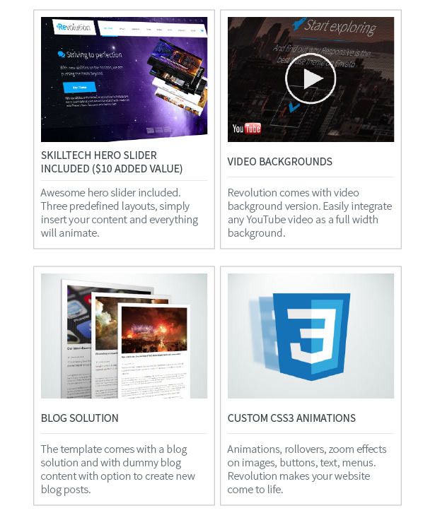 Revolution - Parallax Multipurpose Muse Template - 3