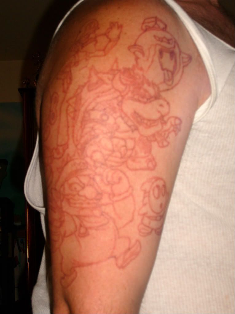 There are probably hundreds of thousands of Nintendo tattoos out there.