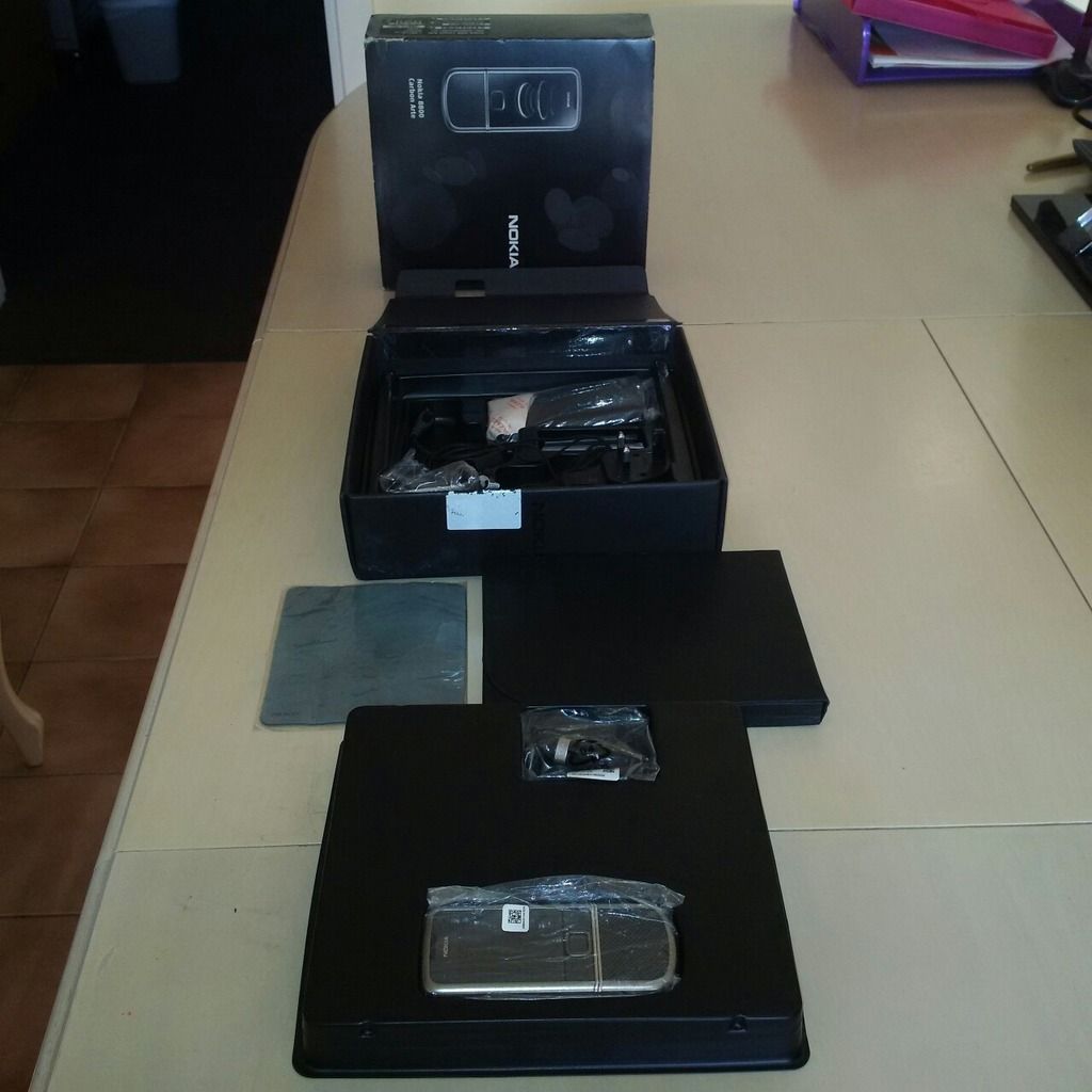 Nokia 8800 Carbon Arte Brandnew fullbox zin 100% hàng siêu hiếm... - 3