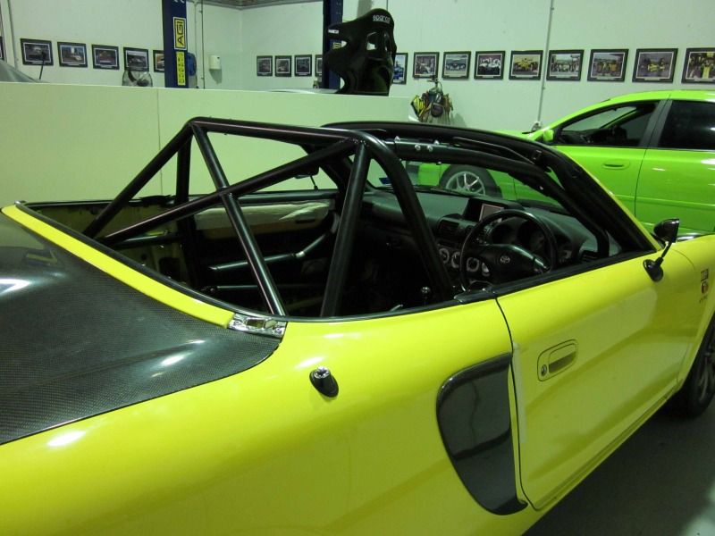 toyota mr2 spyder roll cage #2