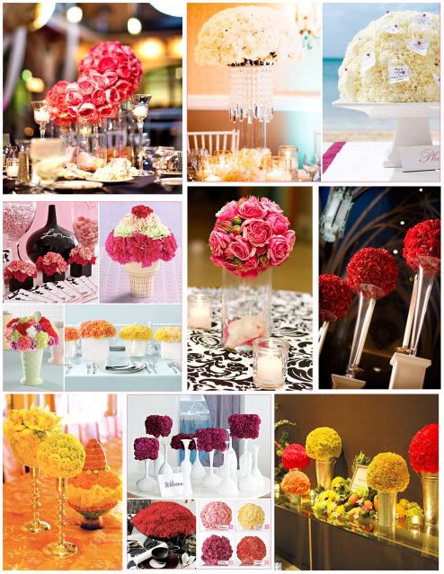 carnation centerpieces for weddings