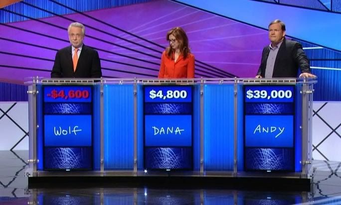wolf blitzer jeopardy. Andy Richter vs Wolf Blitzer