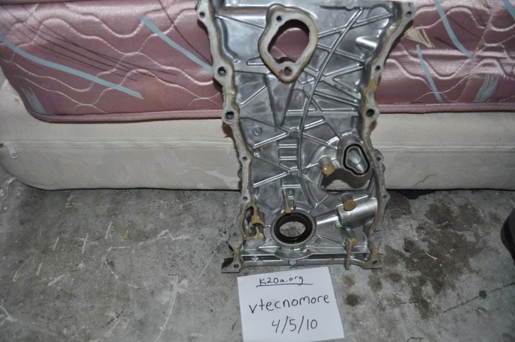 FS/FT K20a2 cams, K20z1 Crank, Timing Cover, Crank Pulley, Cam Gears