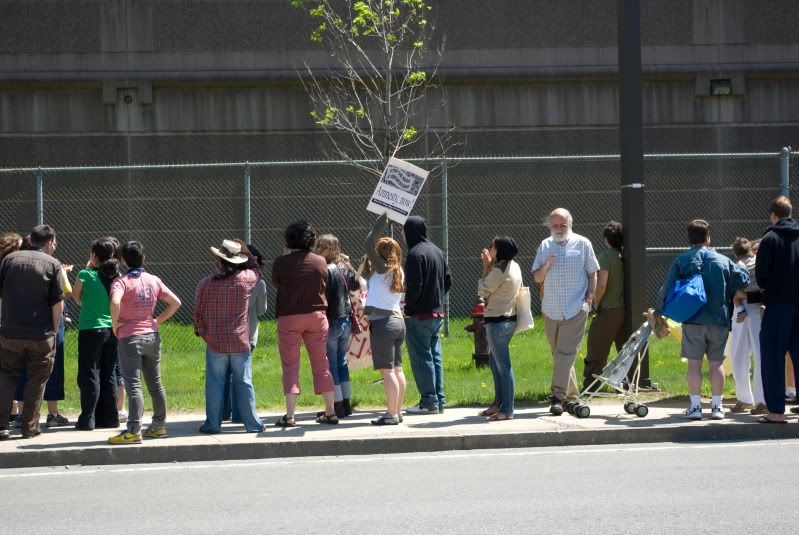 Immigrant Advocates Protest ICE Detentions Outside Suffolk County House of Correction