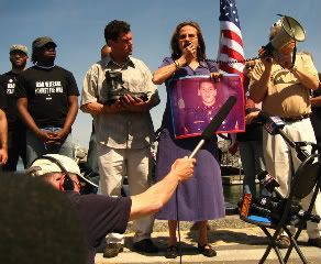 Carlos and Melida Arredondo Speak at Veterans Peace Memorial