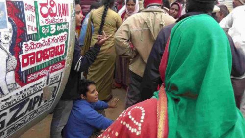 Kaveri Rajaraman Just Before Arrest