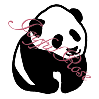 *Cuddly Panda*  Printable Image