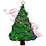 *Christmas Tree*  Printable Image