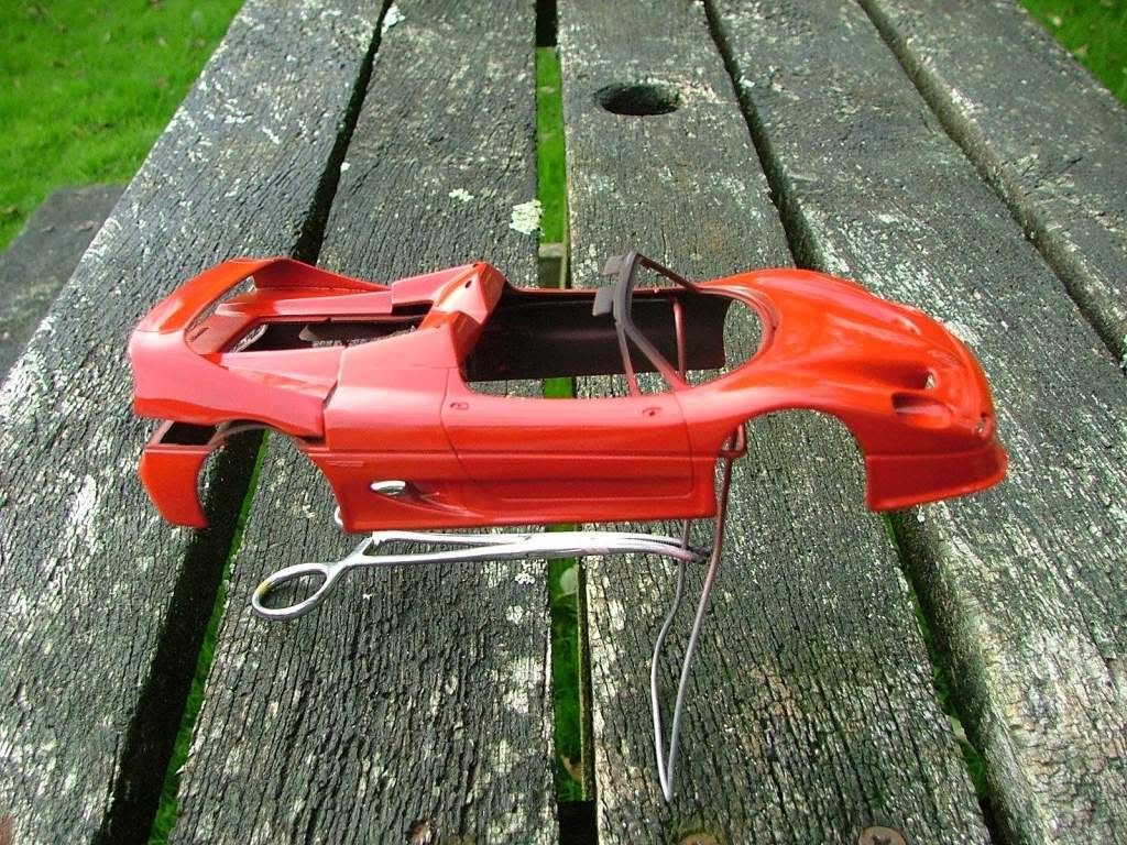 Revell Ferrari F50 Barchetta WIP - Work In Progress