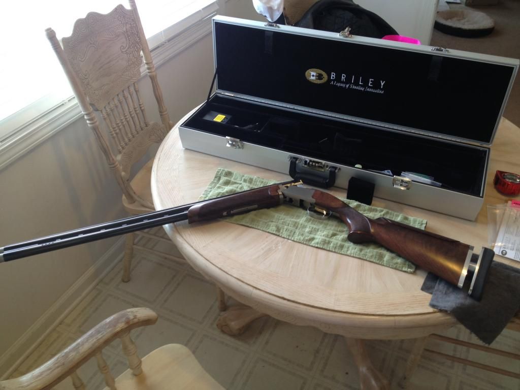 My new 725 fresh from Briley... Shotgun Forum