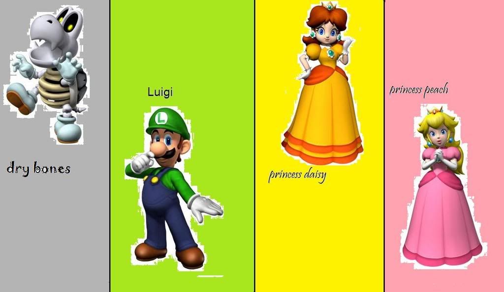 luigi and princess