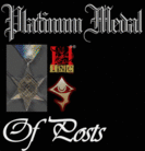 Platinum Medal of Posts