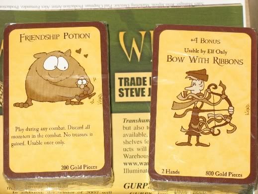 Munchkin - Door and Treasure Card