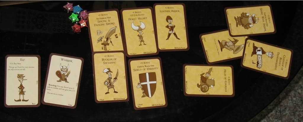 Munchkin - Player 2's Cards