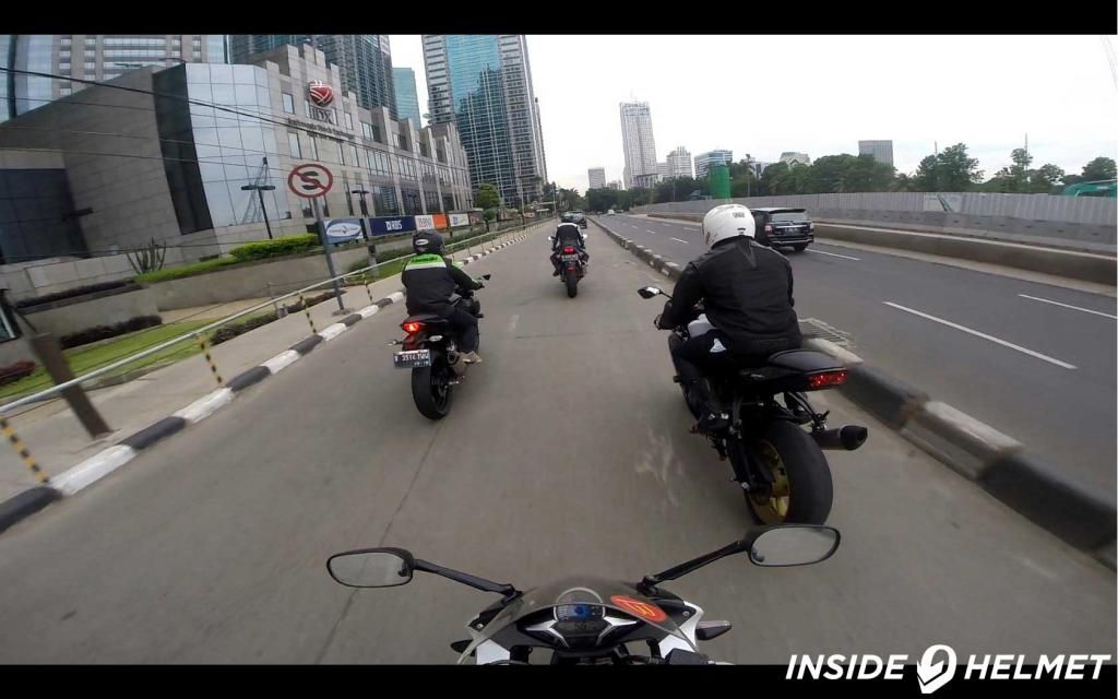 Jalan Jendral Sudirman Senayan Masih Aman Dilalui Motor