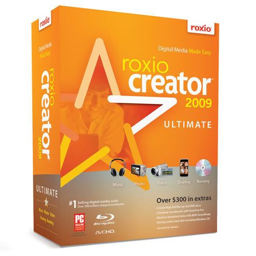 Descargar Roxio Creator 2009 Ultimate Gratis