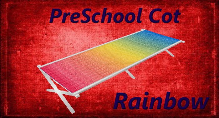 PreSchool Cot RAINBOW